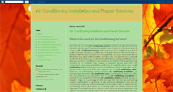 Desktop Screenshot of airconditioningservices-ac.blogspot.com