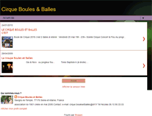 Tablet Screenshot of cirqueboulesetballes.blogspot.com