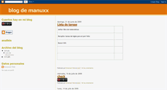 Desktop Screenshot of blogmanuxx.blogspot.com