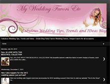 Tablet Screenshot of myweddingfavorsetc.blogspot.com