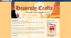 Desktop Screenshot of heavenlycrafts.blogspot.com