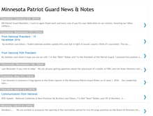 Tablet Screenshot of mnpatriotguard.blogspot.com