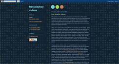 Desktop Screenshot of free-playboy-videos.blogspot.com