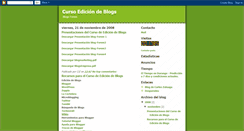 Desktop Screenshot of cursoblogsforem.blogspot.com