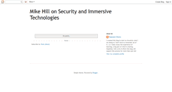 Desktop Screenshot of michaeljhill.blogspot.com