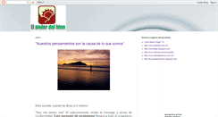 Desktop Screenshot of elpoderdelbien.blogspot.com