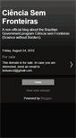 Mobile Screenshot of bolsascienciasemfronteiras.blogspot.com