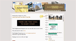 Desktop Screenshot of budgetnomad.blogspot.com