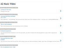 Tablet Screenshot of a2musicvideo.blogspot.com