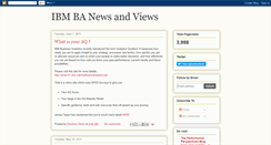 Desktop Screenshot of ibmbanewsviews.blogspot.com