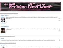 Tablet Screenshot of femmenextdoor.blogspot.com