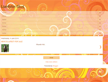Tablet Screenshot of llanfyllin-stud.blogspot.com