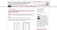 Desktop Screenshot of inventortrenches.blogspot.com