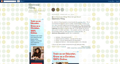 Desktop Screenshot of electronicfiling-1.blogspot.com