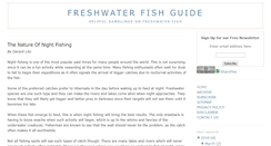 Desktop Screenshot of freshwaterfishguide.blogspot.com