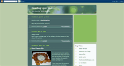 Desktop Screenshot of headingupstream.blogspot.com