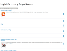 Tablet Screenshot of logistica-e.blogspot.com