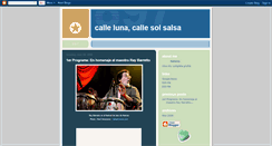 Desktop Screenshot of callelunacallesol.blogspot.com