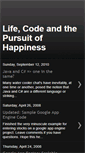 Mobile Screenshot of codehappy.blogspot.com