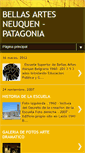 Mobile Screenshot of bellasartesneuquenpatagonia.blogspot.com