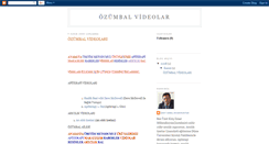 Desktop Screenshot of ozumbalvideolar.blogspot.com