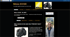 Desktop Screenshot of d3100.blogspot.com