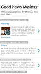 Mobile Screenshot of goodnewsmusings.blogspot.com
