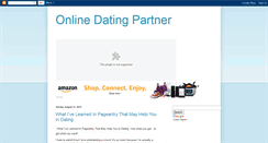 Desktop Screenshot of online-dating-partner.blogspot.com