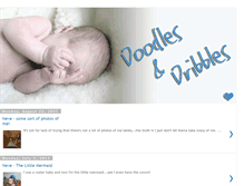 Tablet Screenshot of doodlesanddribbles.blogspot.com