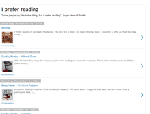 Tablet Screenshot of preferreading.blogspot.com