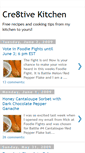 Mobile Screenshot of cre8tivekitchen.blogspot.com