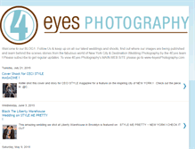 Tablet Screenshot of 4eyesphotography.blogspot.com