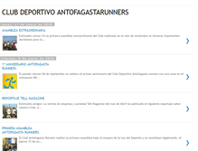 Tablet Screenshot of clubdeportivoantofagastarunners.blogspot.com