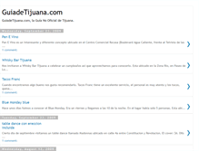 Tablet Screenshot of guiadetijuana.blogspot.com