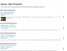 Tablet Screenshot of freylach.blogspot.com