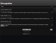 Tablet Screenshot of discografialatina.blogspot.com