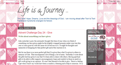 Desktop Screenshot of journeytohopeandhealing.blogspot.com