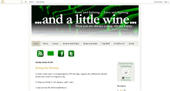 Desktop Screenshot of andalittlewine.blogspot.com