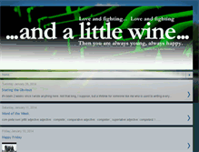 Tablet Screenshot of andalittlewine.blogspot.com