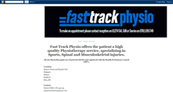 Desktop Screenshot of fasttrackphysio.blogspot.com