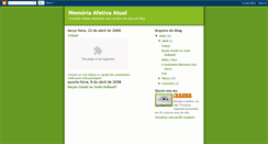 Desktop Screenshot of memoafetivaatual.blogspot.com