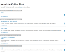 Tablet Screenshot of memoafetivaatual.blogspot.com