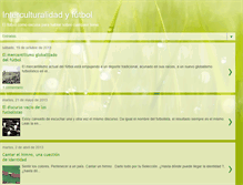 Tablet Screenshot of interculturalidadyfutbol.blogspot.com