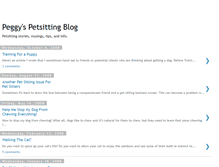 Tablet Screenshot of peggyspetsittingblog.blogspot.com