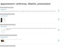 Tablet Screenshot of domenicolosurdoconferenze.blogspot.com