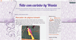 Desktop Screenshot of feitocomcarinhobywania.blogspot.com