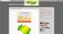 Desktop Screenshot of missaonochaodobrasil.blogspot.com