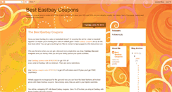 Desktop Screenshot of eastbaycoupons.blogspot.com