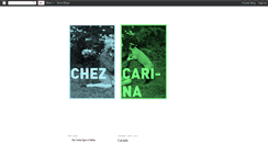 Desktop Screenshot of chezcarina.blogspot.com