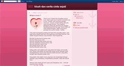 Desktop Screenshot of cinta-sejati.blogspot.com